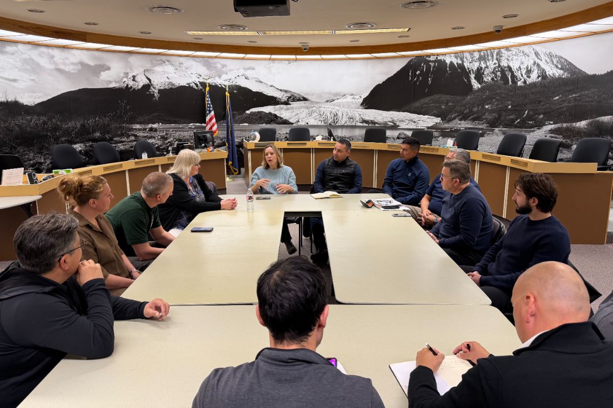 Møde med Borgmesteren i Juneau Alaska
